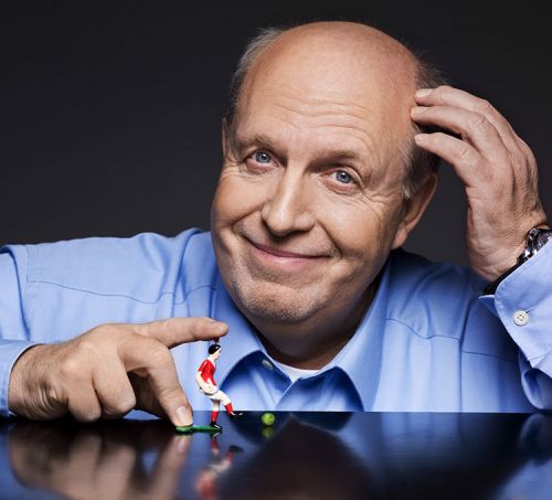 Reiner Calmund bei der erfolgreichen Lese-Reihe am Flughafen Hannover-Langenhagen  