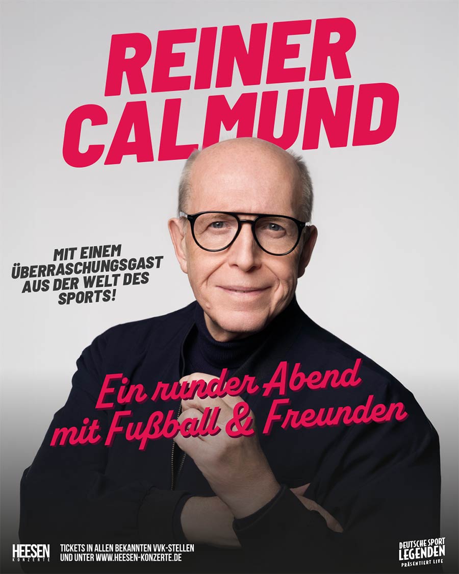 Reiner Calmund geht auf große Bühnen-Tour! Reiner Calmund geht auf große Bühnen-Tour!